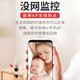 超高清4K无线小型摄像头家用免插电针眼监控无线wifi充电隐摄线头 4K超清人体感应录像WiFi版+黑色 128G内存(循环保存录像约30天)