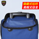 FASITE Trolley Tool Bag Large Canvas Multifunctional Repair Thickened Wear-Resistant Large Capacity Roller Portable Trolley Bag Blue