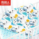 Nanjiren baby quilt cotton warm newborn swaddle thickened quilt cute dinosaur 90cm*90cm