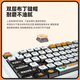 
Daeryou EK829 wired/wireless theme mechanical keys 87 keys/104 keyboard PBT pudding thermal sublimation transparent office and home e-sports games men and women gifts Street graffiti [87 keys] Green axis