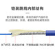 Armored optical fiber jumper SC to LC-FC-ST rat-proof and tensile single-mode single-core 10M/30/50m pigtail extension Telecom-grade armored single-mode single-core LC-ST 100m