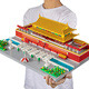 
Taigaole Lego Building Block Square Forbidden City is very difficult and huge 20,000 10,000 pellets 100,000 adult Tiananmen ancient building huge Afang Palace 12186pcs standard version color