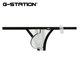 G-STATION ultra-thin, silky and comfortable STC sexy men's thong, highly transparent, breathable, quick-drying, tight-fitting, small size, black M (Japanese size, small design)
