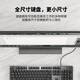 罗技（Logitech）K845机械键盘游戏电竞有线键盘电脑办公键盘个性定制键帽版送男生女友礼物 K845绯红渐变版 茶轴