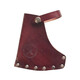 WTLYBLE ax protective cover, ax blade protective cover, ax leather cover, cowhide ax cover, red