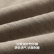 布衣传说 32s双纱竹节棉 亨利领短袖T恤男士宽松半袖上衣服打底衫 棕咖色 L