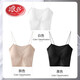 LangSha Ice Silk Seamless Beauty Vest Underwear Women's Summer Thin Tube Bra Wrapping Breast Small Breast Suspender Anti-Exposed All-in-One Skin Color + Skin Color One Size