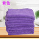 Yiran color-separated rags absorb water and are not easy to shed, kitchen cleaning cloths for wiping cars, wiping floors, furniture, hotel cleaning towels, 10 purple thickened 34*75CM