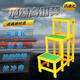 Cast solid insulated stool Fiberglass climbing stool electrician safety maintenance construction platform insulated platform high and low stool three layers