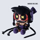 粉童无机杀手玩偶周边 Murder Drones Cyn Plush 无机杀手周的 新款无机狗 25cm