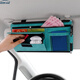 Der Reparaturwagen Sonnenschild Brillen Box Aufbewahrungsbeutel ID CLIP CAR FUR GUMME RAMPER Reißverschluss Kartenbeutel 9276d Grau