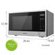 PANASONIC 松下电器 微波炉 Genius 烹饪传感器 1.3 立方 ft 不锈钢 NN-SU696S