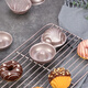 Pu lian Donut Mold Bakery Madeline Hollow Hoil Pastel de pastel pequeño Herramientas para hornear para el hogar No pegarse WK9909-Donut Molde de pastel