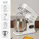 JIAMAI Jiamai Chef Machine Electronic Multifunctional Dough Kneading Machine Commercial Home Mixer Cream Machine Fully Automatic Mixed 7LGS (Electronic Version) Ice Bucket Model Electronic Version-Ice Bucket Model (White) 7L