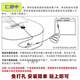 韩琴侠通用拾音器古典吉他尤克里里古筝中阮琵琶大小提琴免开孔扩音配件 SC20双拾音