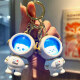 
Yoojia Liangpin Astronaut Glowing Key Chain Xiaoye Lamp Cartoon Key Chain Bag Pendant Ornament