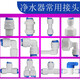 
Caifu Express Joint Accessories General 4-point thread conversion 2-point 3-point fast interface straight-through elbow tee accessories K1048