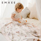 Manxi (EMXEE) Lucky Goose Baby Blanket Four Seasons Gauze Blanket Children's Kindergarten Baby Air Conditioning Quilt Blanket Alice Forest Recommendation 22-30 120 140 (cm)