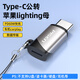 品胜苹果16/15转换头 type-c转接头 PD60W快充头 Lighting母头转type-c公头转换器 苹果15安卓充电线