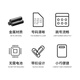 Pilot counter manual mechanical counter people flow counter four-digit counter
