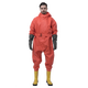 TELLGER/TELLGER semi-enclosed light chemical protective clothing PVC one-piece acid and alkali resistant chemical anti-virus clothing raw secondary protective clothing thickened one-size-fits-all 42 size boots