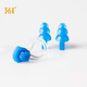 361 swimming nose clip earplug set waterproof professional adult and children bathing anti-otitis media and anti-choking water diving equipment standard - pink [universal model for adults and children]