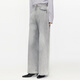 Jnby/Jiangnan Buyi [ESG] Frühlings- und Herbst-Denim Lose Wide-Big Hosen Retro Casual Pendel 5o9e12530 959/Denim Hellgrau S