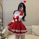 Wen Shiou Weihnachten sexy Bunny Girl Pyjamas für frei von reine Verlangen Uniform Versuchung auf Bett Sex Passion Winteranzug Neujahr Rabbit Set Pulver + 9756 Hohlnetzanzug M Vorschlag 80105jin [Jin gleich 0,5 kg]