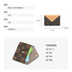 Scarecrow ultra-thin small card bag for women new cute bus card holder business card holder multi-function card bag buckle bank card holder dark brown A ME pattern (recommended to put less than 5 pieces)