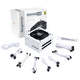 XING (SEGOTEP) GM650W ICEBERG EDITION Medalla de oro Módulo completo Potencia (Medalla de oro 80Plus/línea de módulo blanco/Soporte de la tarjeta gráfica 5060TI/Fuerza de alimentación de la caja del host de la computadora de escritorio ancho)