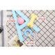 Huayuan pet tools dog toys resistant to bite grinding teeth stick dog pet bite rubber bone Corgi Pomeranian puppy small dog supplies glowing colorful balls