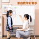 DELI 120*90 cmH-Halterung Typ Storage LIFT Doppelseitig Whiteboard Whiteboard Schreibbrett Blackboard Office Blackboard Home Verwenden Sie Schreibbrett MB701