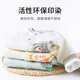 Baby clothes for newborns, pure cotton, autumn and winter thickened quilted reptiles, spring and autumn full moon baby pajamas, gray and white sloth 2-piece set (warm style) 59cm (recommended for 0-3 months, 12Jin Jin is equal to within 0.5kg)