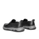 Belle Casual Shoes Men's Men's Summer Coue Cuir Punchable Business Business Casual Chaussures A1509BM3 Black 40