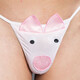 Cartoon sexy sexy underwear men's T-pants role-playing passion-free thong sm pants for sex Flying Pig underwear