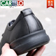 卡帝乐鳄鱼（CARTELO）新款头层牛皮皮鞋男真皮系带百搭商务休闲厚底男男鞋软皮爸爸鞋子 黑色(3892) 38