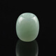DL 1998 Pangdonglai Quality Jade Barrel Beads Single Road Road Tong Pendant Tianlan Jade Transport Beads Myanmar A-go Beads Jade Number: 9853