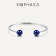 EMPHASIS White 18K Gold Lapis Lazuli Diamond Bracelet 91395K Prepayment Reservation time is about 8-10 weeks (please contact customer service)