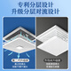 Yingji central air-conditioning windshield square anti-direct blow office ceiling ceiling air-conditioning outlet wind shield wind guide double-layer purification model 45*45 cm