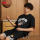 
Li Ning quick-drying T-shirt丨Anti-bacterial ice-sensing men's spring and summer outdoor short-sleeved top AHSU671