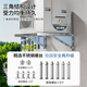 Youfantu 304 stainless steel air conditioner outdoor unit bracket Midea Haier Gree universal thickened rack large 1.5 HP 2P3P rack 1~1.5p stainless steel bracket