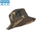 Decathlon (DECATHLON) outdoor hiking and hiking fisherman camouflage hat hat men's sun hat women's fashionable SOL camouflage (corded and breathable style) head circumference 60cm