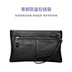 Kuh Herrenhandtasche Herren große Kapazität Kupplungsumschlagbeutel Business Casual Handtasche C-8610 großgröße