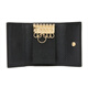 
GUCCI Gucci Women's GG Marmont Series Gold Label GG Old Canvas Leather Key Bag Ebony 456118 17WAG 1283 TU
