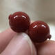 Lianju Coral Loose Beads Single Beads Deep Red Natural Japanese Materials Multi-Specifications Large Particles DIY Jewelry Qiduobao with Buddha Beads 10mm