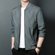 
JINBA brand young and middle-aged men's jacket spring and autumn 2022 new style middle-aged daddy k12123 dark green M 170/