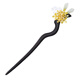 Mixin Zhao Liying's same Osmanthus Rabbit hairpin New Chinese style women's high-end black sandalwood hairpin Ancient style hairpin Mid-Autumn Festival Tianzhi-Osmanthus Rabbit supports engraving