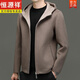 Hengyuanxiang 2024 primavera y otoño nuevo chaqueta de lana pura pura el abrigo de lana de doble lana de hombre de hombres de hombres modernos