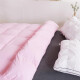 Maiqina quilt core cotton down quilt feather quilt thickened warm goose down winter quilt pink 220*240cm7.5Jin [Jin equals 0.5kg]