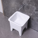 Lefit (lfte) bathroom ceramic wash mop pool balcony mop trough household Taiwan control large, medium and small mop basin courtyard mop pool 905 manual drain + faucet delivery to home